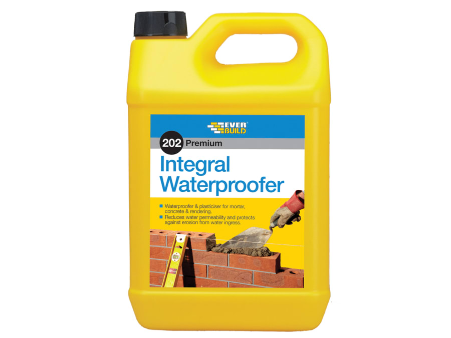 Everbuild Sika Everbuild 488850 5L Integral Liquid Waterproofer