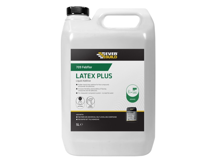 Everbuild Sika Everbuild 489452 Floor Flex Plus Latex 5 Litre