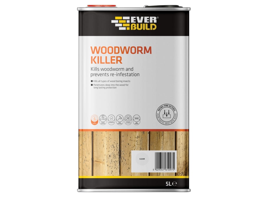 Everbuild Sika Everbuild 483790 Woodworm Killer 5 Litre