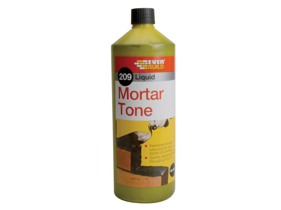 Everbuild Sika Everbuild 488950 Liquid Mortar Tone Black 1L