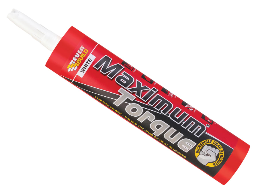 Everbuild Sika Everbuild 484807 Maximum Torque Adhesive White 290ml