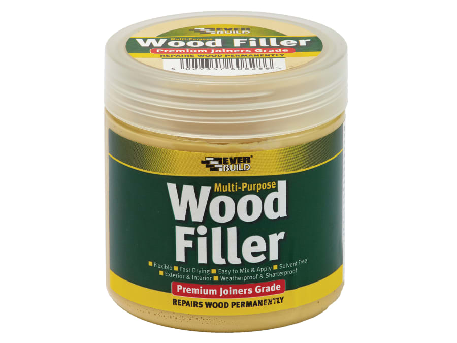 Everbuild Sika Everbuild 480466 Premium Joiners Grade Wood Filler Dark Oak 250ml