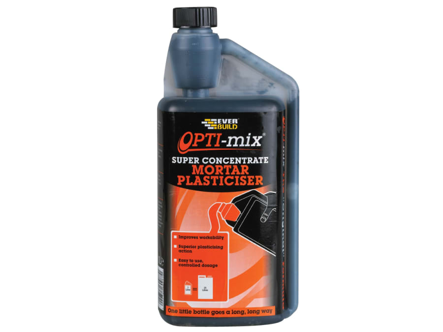 Everbuild Sika Everbuild 486210 Opti-Mix Mortar Plasticiser 1L