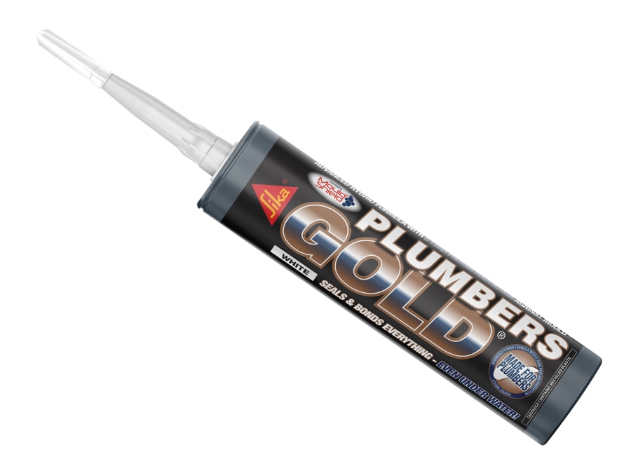 Everbuild Sika Everbuild 847283 Plumber's Gold White 290ml