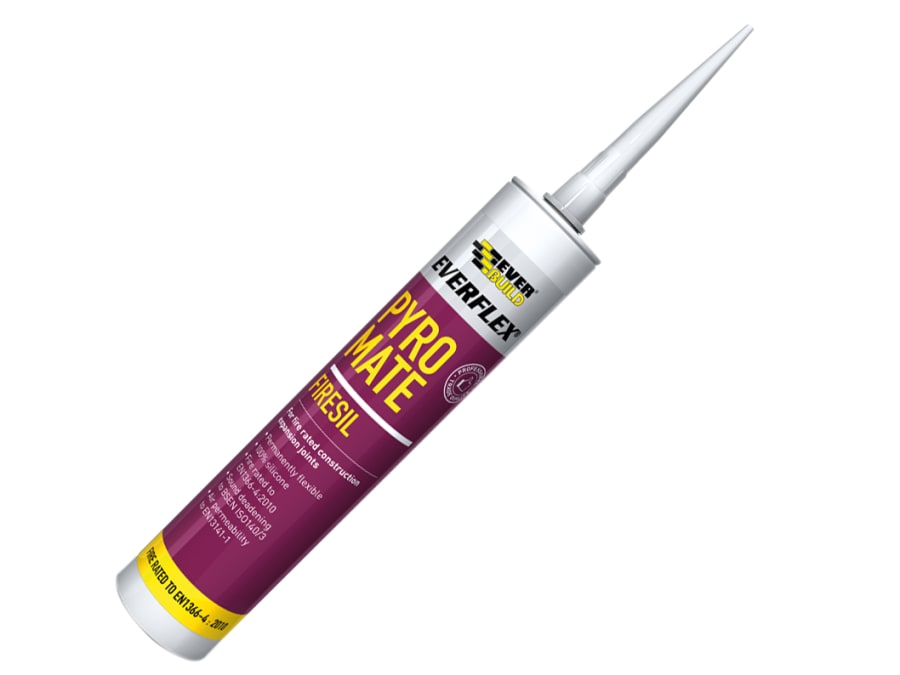 Everbuild Sika Everbuild 486041 Firesil White 295ml