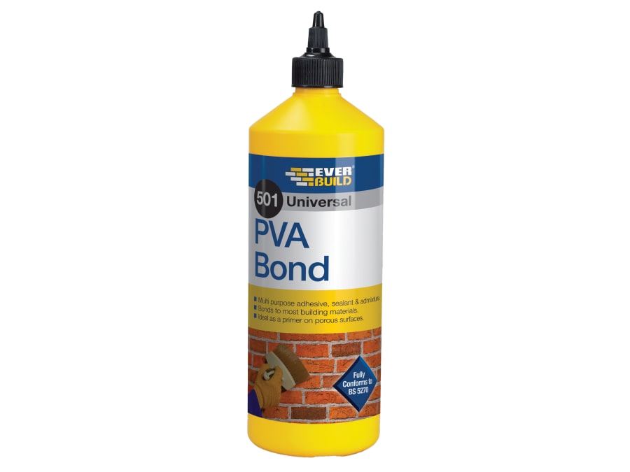 Everbuild Sika Everbuild 479075 501 Universal PVA Bond 1 Litre