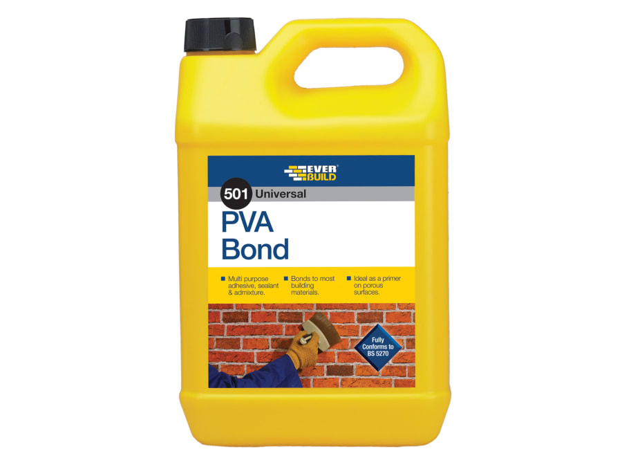 Everbuild Sika Everbuild 482246 5L Universal PVA Bond