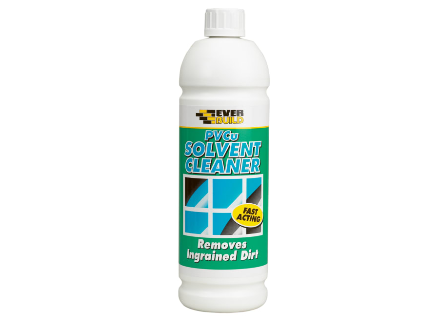 Everbuild Sika Everbuild 486919 PVCu Solvent Cleaner 1 Litre