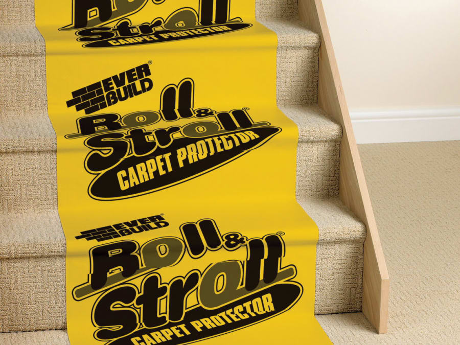 Everbuild Sika Everbuild 462111 Roll & Stroll Premium Carpet Protector 600mm x 25m