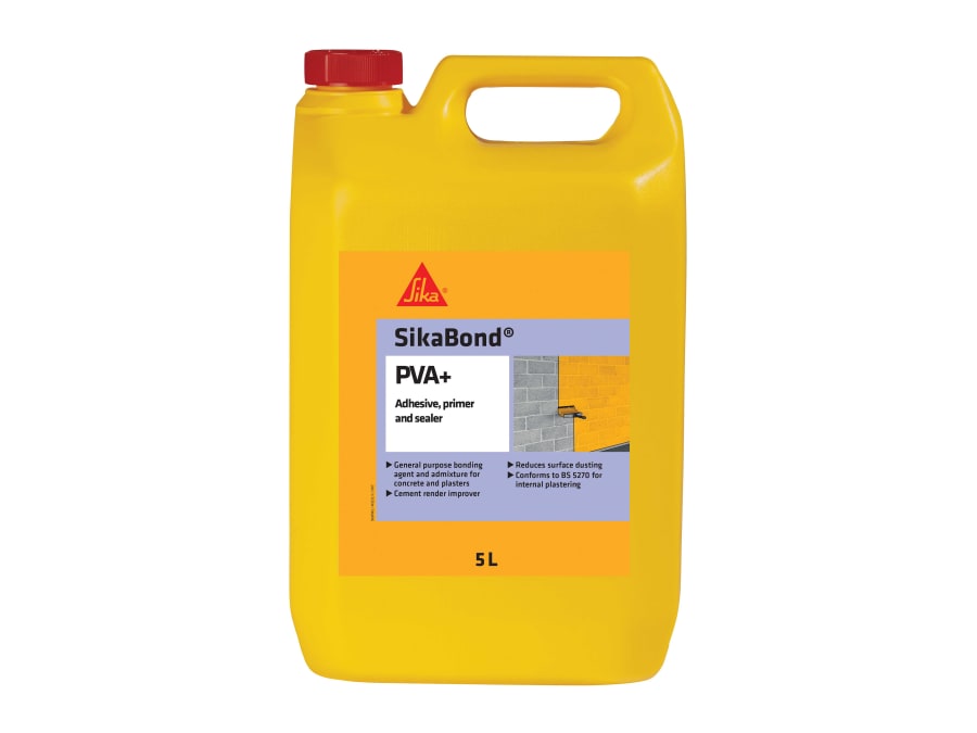 Everbuild Sika 443233 Sikabond PVA+ 5 Litre