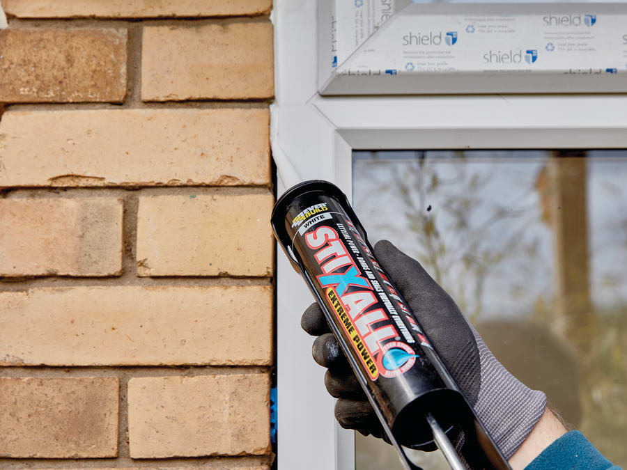 Everbuild Sika 483107 Stixall Extreme Power Cartridge Black 290ml