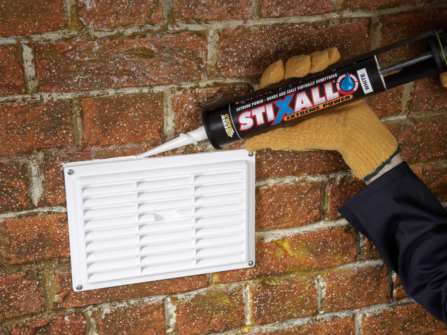 Everbuild Sika 483107 Stixall Extreme Power Cartridge Black 290ml