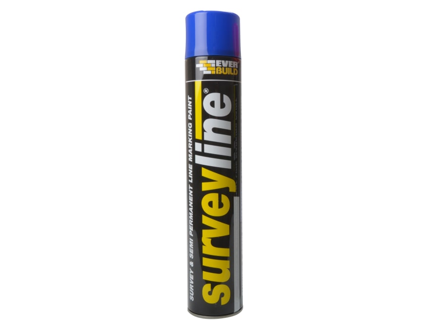 Everbuild Sika Everbuild 490207 Survey Line Marker Spray Blue 700ml