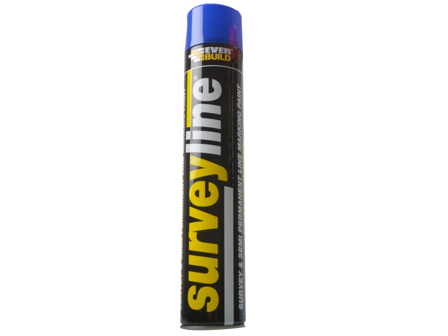 Everbuild Sika Everbuild 490207 Survey Line Marker Spray Blue 700ml