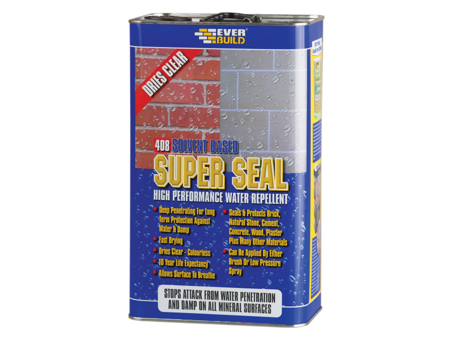 Everbuild Sika Everbuild 489023 5 Litre Super Seal Exterior Wall Seal
