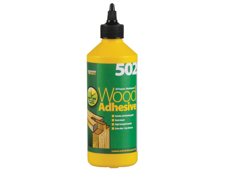 Everbuild Sika Everbuild 482247 500ml All Purpose Weatherproof Wood Adhesive