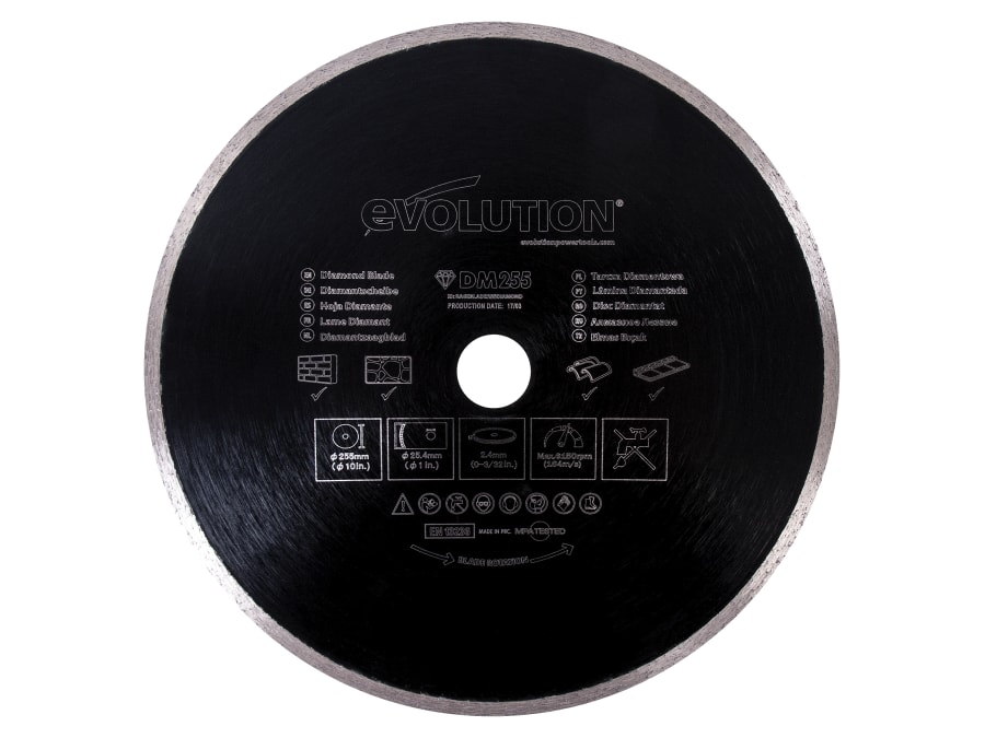 Evolution RAGEBLADE255DIAMOND 255mm Diamond Blade