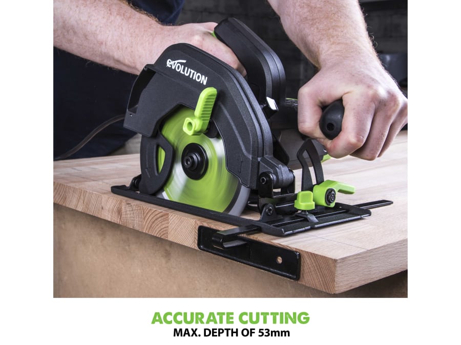 Evolution F165CCSL 1200W 240V Multi-Material Circular Saw