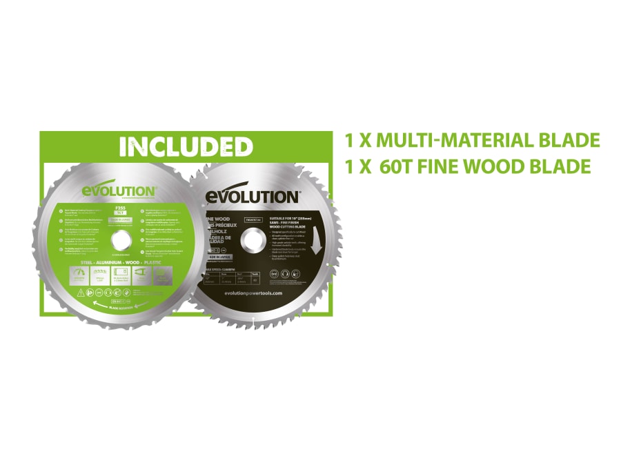 Evolution FURY5-S Plus 1500W 240V Multi-Purpose Table Saw