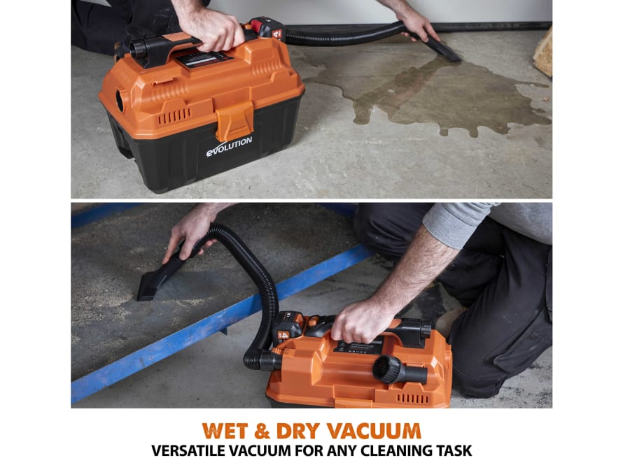 Evolution R11VAC-Li EXT 18V Wet & Dry Vacuum Cleaner Bare Unit