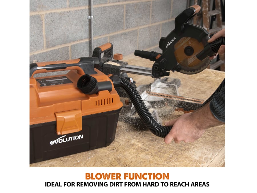 Evolution R11VAC-Li EXT 18V Wet & Dry Vacuum Cleaner Bare Unit