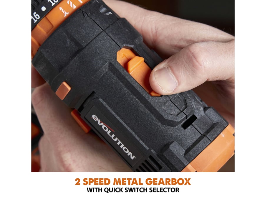 Evolution R13CMB-Li 18V Combi Drill with 1 × 2.0Ah Battery