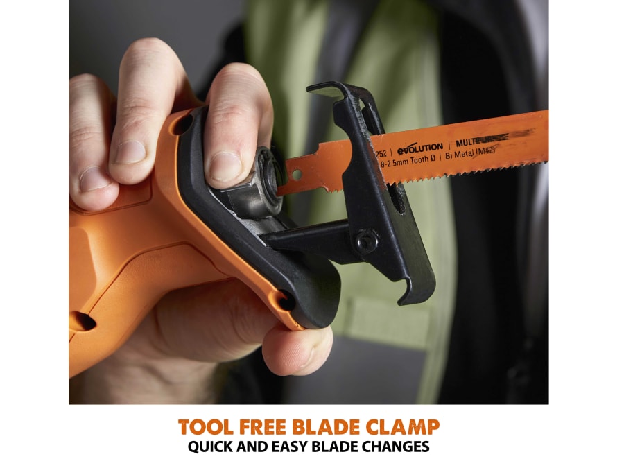 Evolution R150RCP-Li 18V Reciprocating Saw Bare Unit