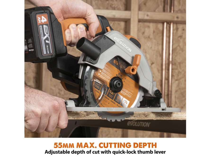 Evolution R165CCS-Li EXT 18V Circular Saw Bare Unit