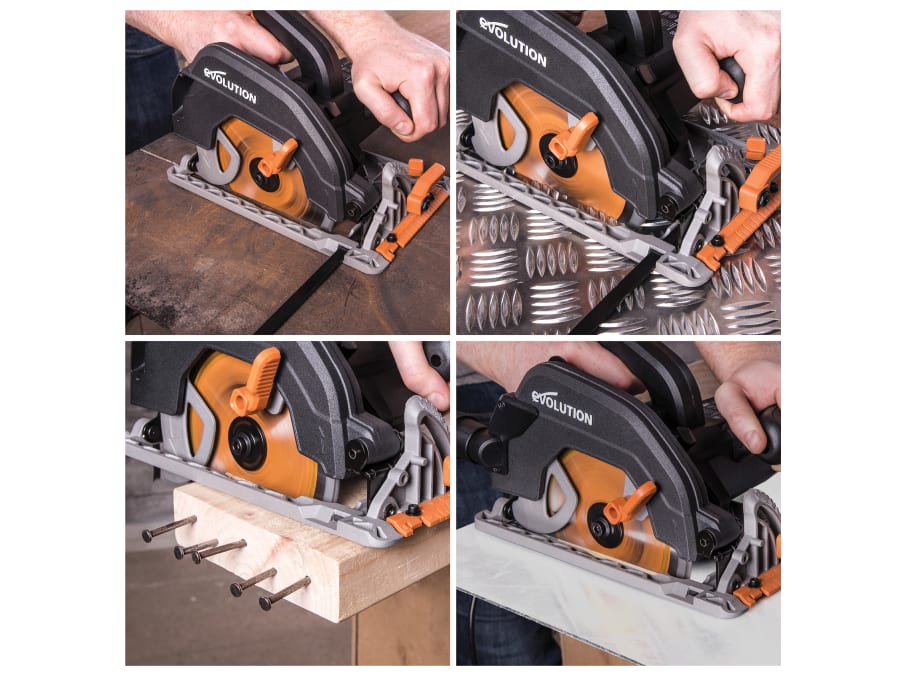 Evolution R185CCS 185mm Circular Saw