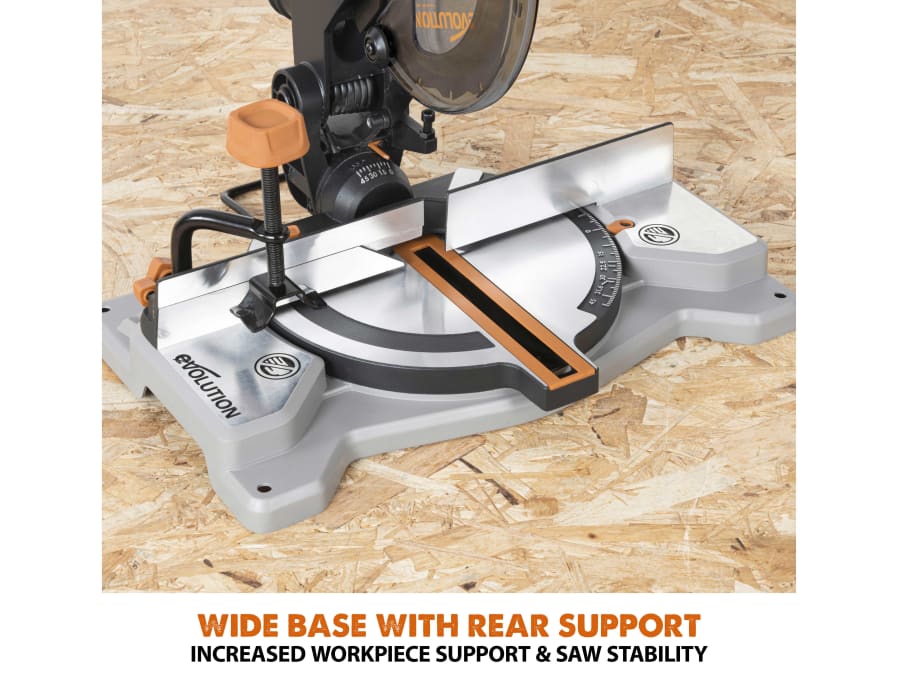 Evolution R185CMS-Li 18V Compound Mitre Saw with 1 × 4.0Ah Battery