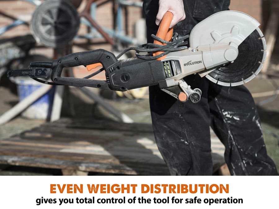 Evolution R230DCT 230mm Disc Cutter with Blade