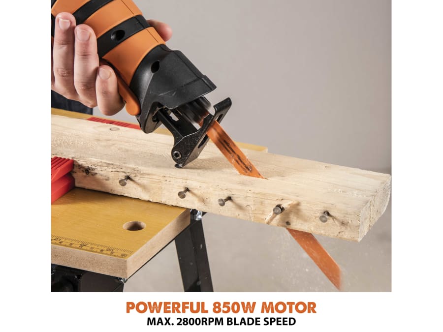 Evolution R230RCP 850W Multi-Material Reciprocating Saw 240V