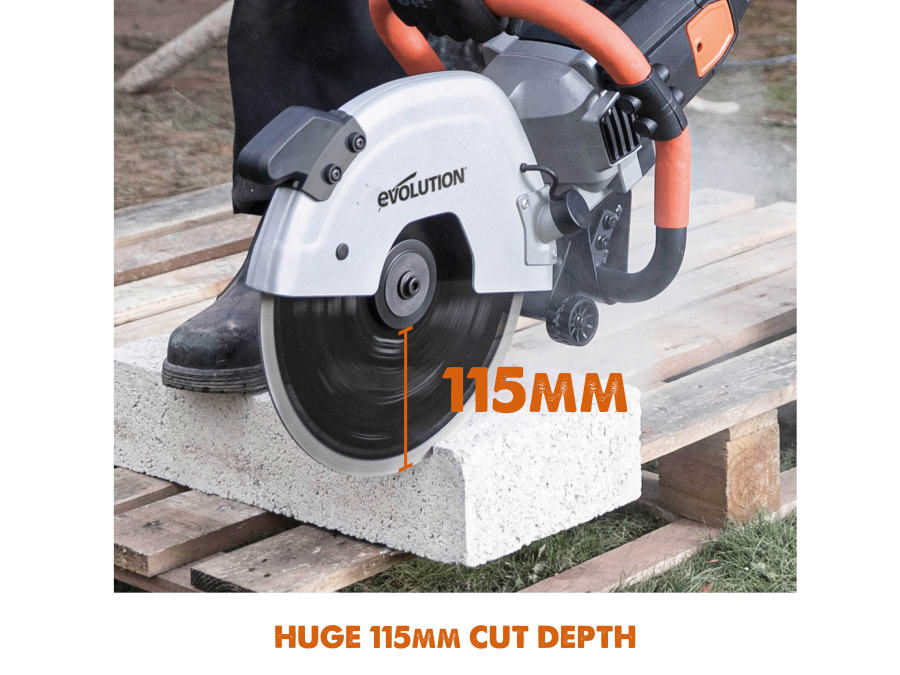 Evolution R300DCT 300mm Disc Cutter 1600W 110V