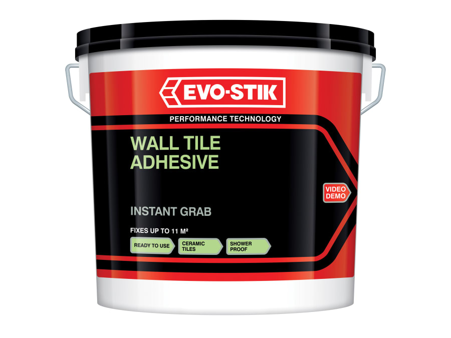 Evo-stik 30811581 Instant Grab Wall Tile Adhesive 1 Litre