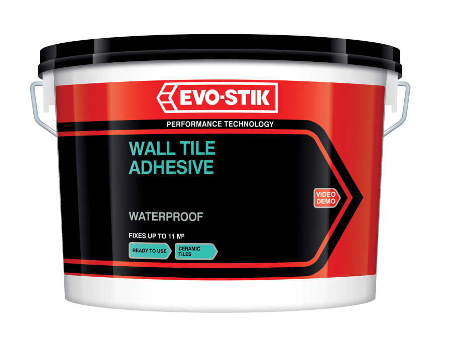 Evo-stik 30811582 1 Litre Waterproof Wall Tile Adhesive