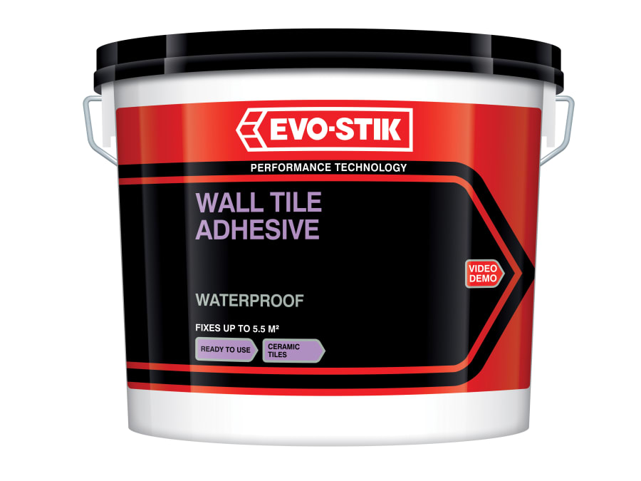 Evo-stik 30812631 2.5 Litre Waterproof Wall Tile Adhesive