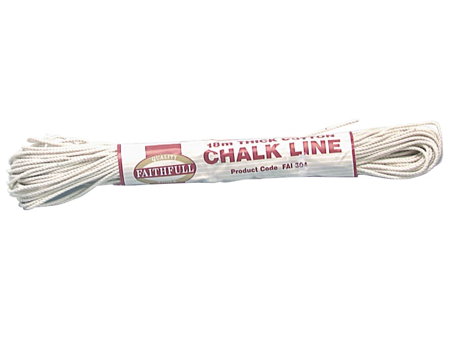 Faithfull FAI304 18m Thick Cotton Chalk Line