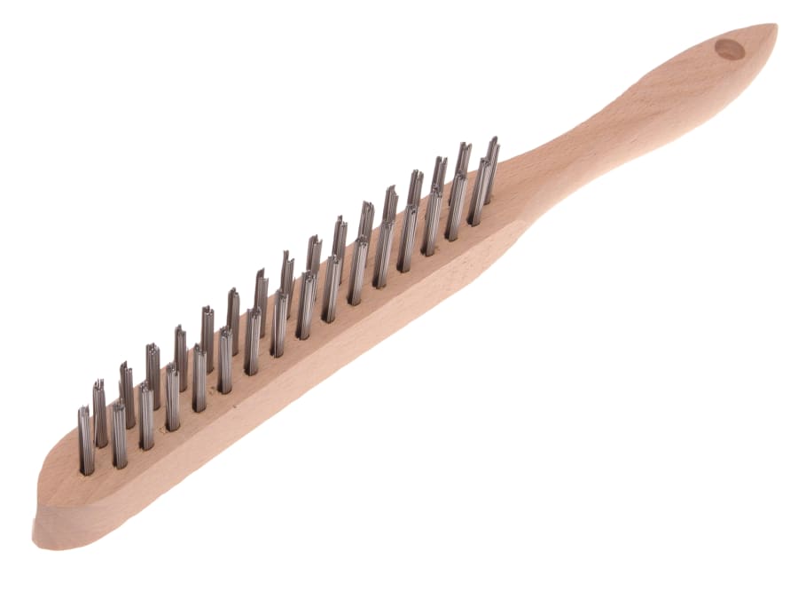 Faithfull FAI5802 2 Row Lightweight Scratch Brush