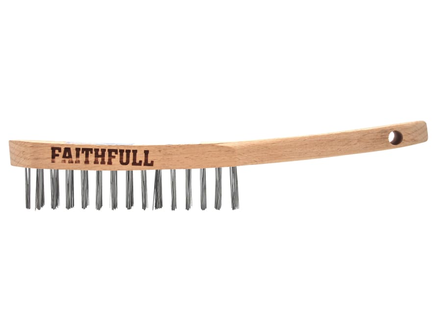 Faithfull FAI5804F Four Row Scratch Brush