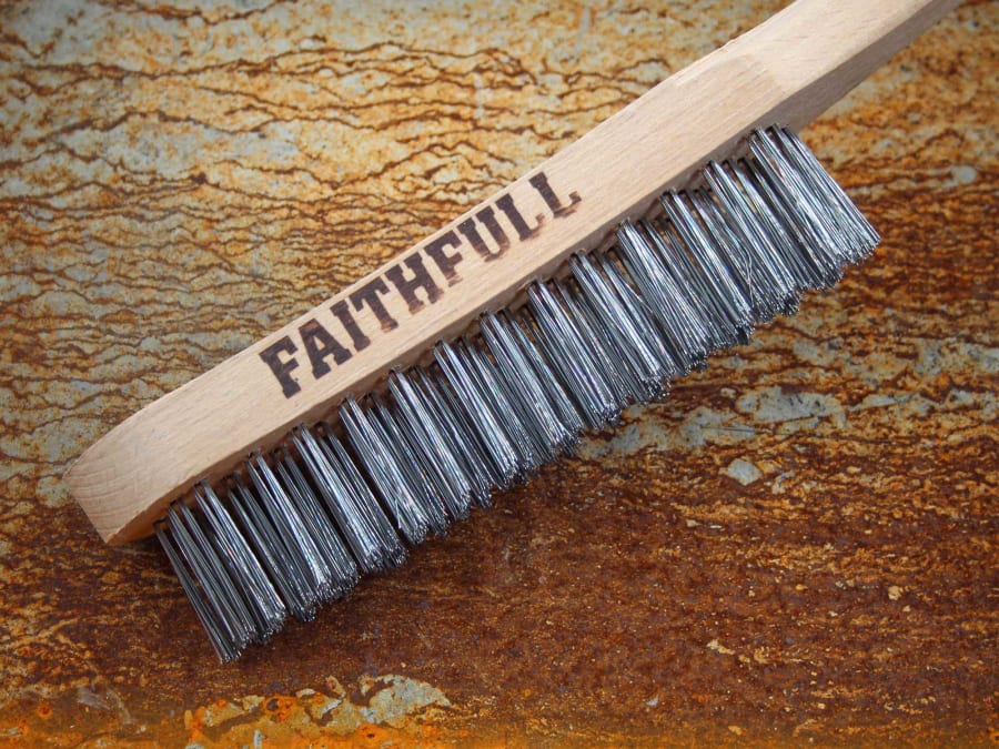 Faithfull FAI5804F Four Row Scratch Brush