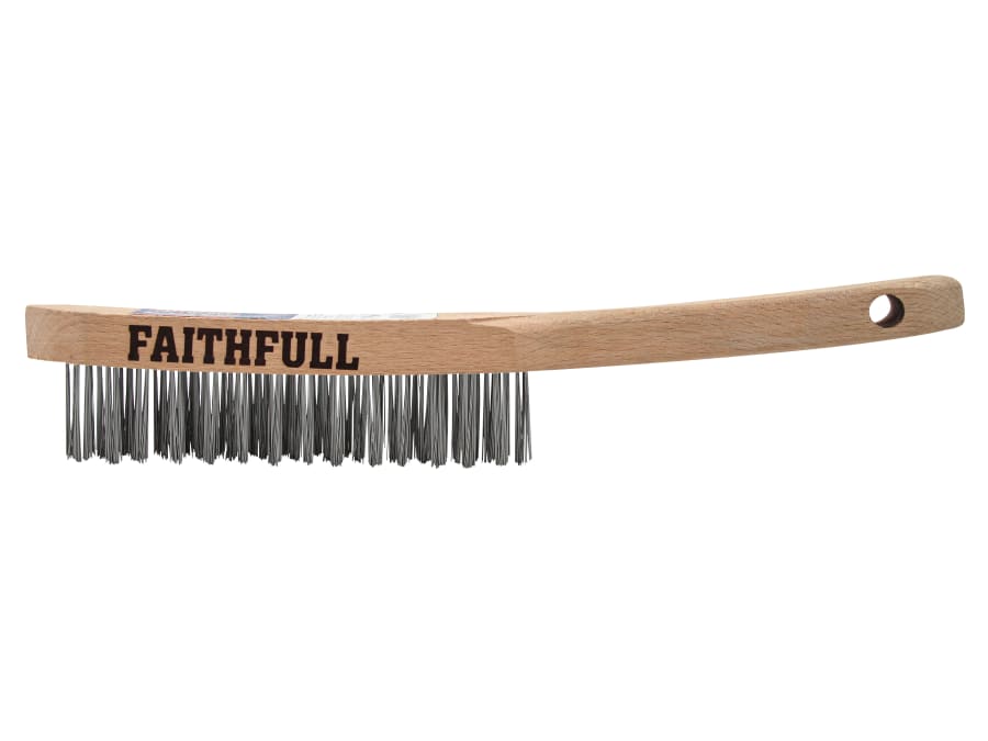 Faithfull FAI6803F Three Row Scratch Brush