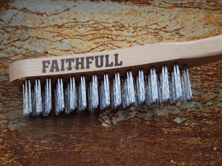 Faithfull FAI6803F Three Row Scratch Brush