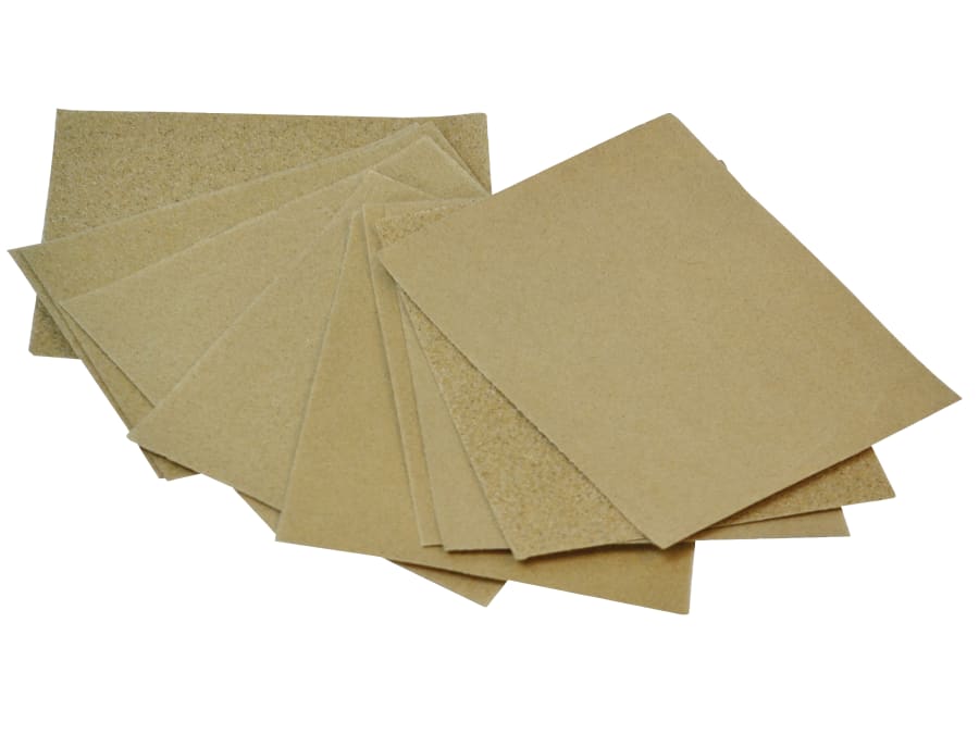 Faithfull FAIACBGPA Assorted Sanding Sheets with Cork Block