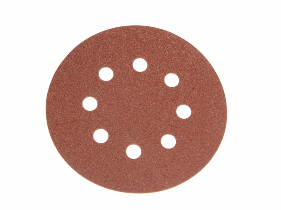 Faithfull FAIAD12560H 125mm 60 Grit Sanding Discs