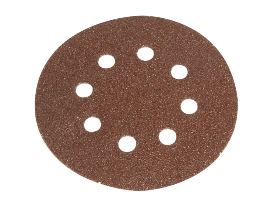 Faithfull FAIADHL125C 125mm Sanding Disc Coarse with Hook & Loop