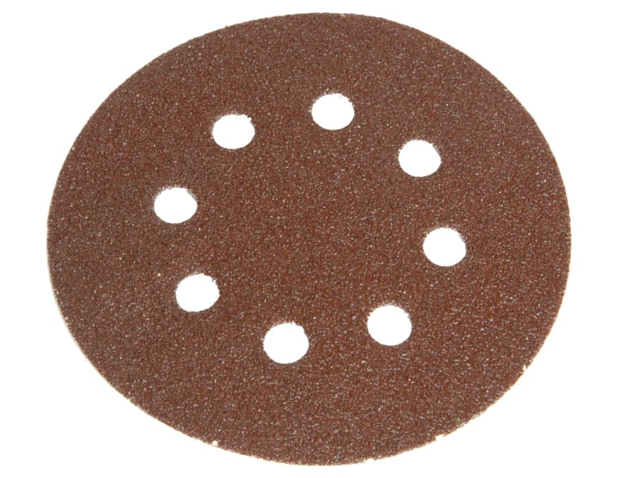 Faithfull FAIADHL125VF 125mm Hook & Loop Sanding Disc Very Fine