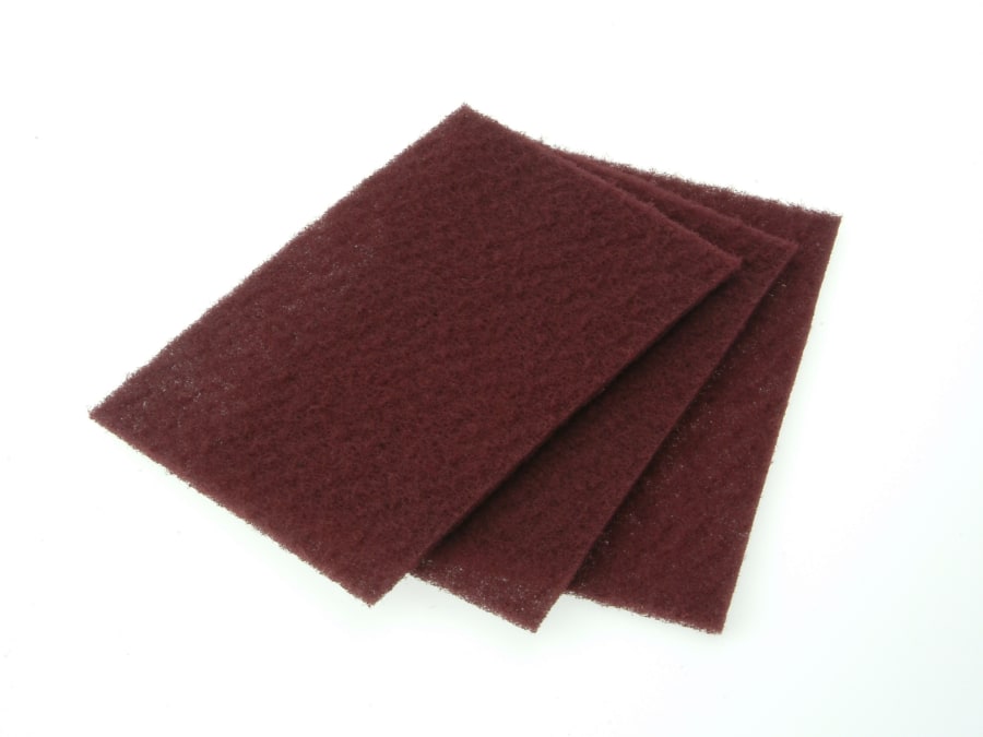 Faithfull FAIAHPMAROON Maroon Hand Pad Very Fine 230 x 150mm