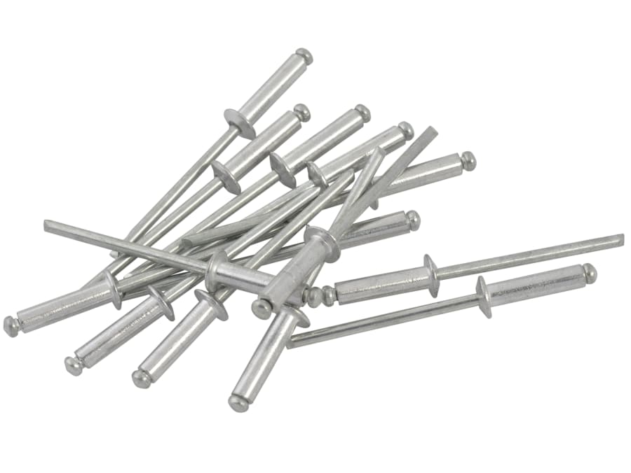 Faithfull FAIAR3L100 Aluminium Rivets 3.2x13mm 100 Pack