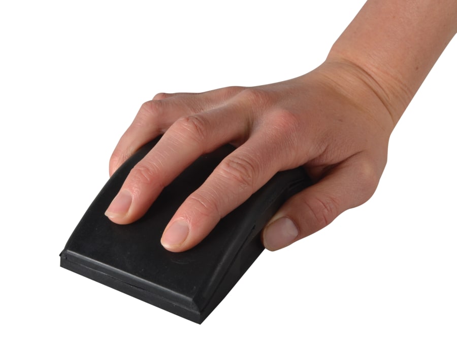 Faithfull FAIARSB Rubber Sanding Block 70 × 125mm
