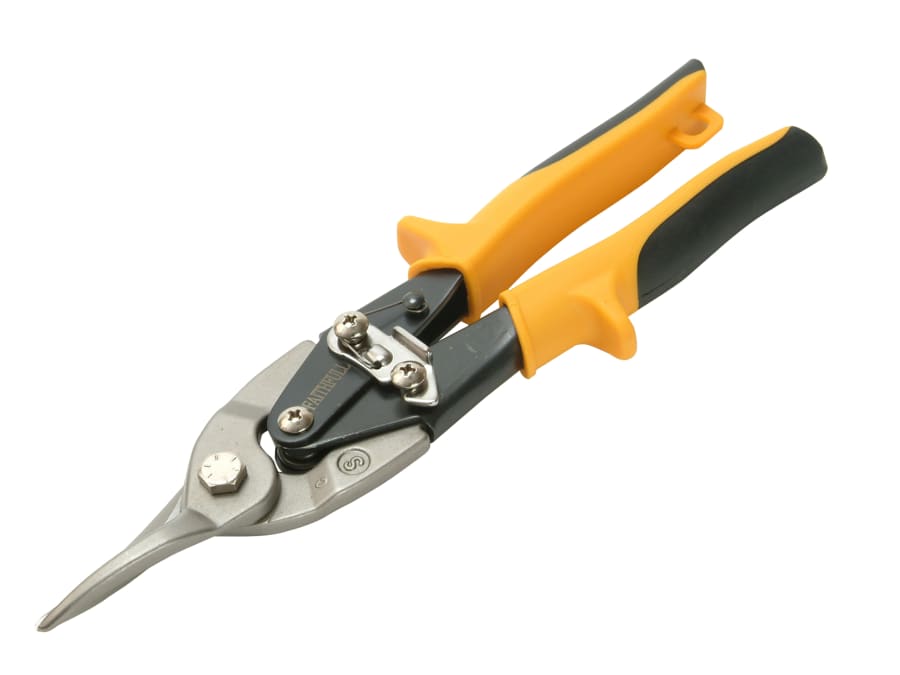 Faithfull FAIAS10Y 250mm Straight Cut Aviation Snips